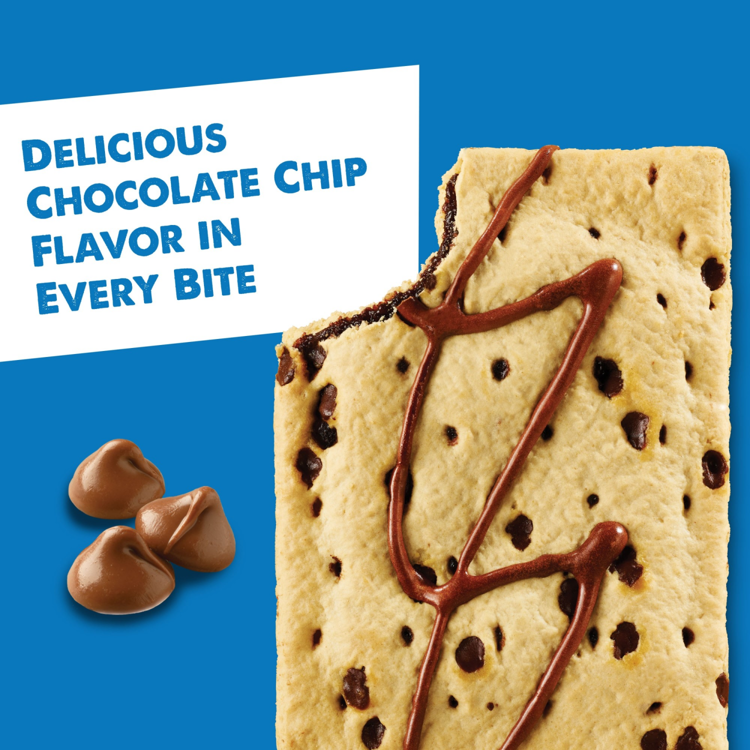 slide 7 of 8, Pop-Tarts Frosted Chocolate Chip Toaster Pastries 8 ea, 8 ct