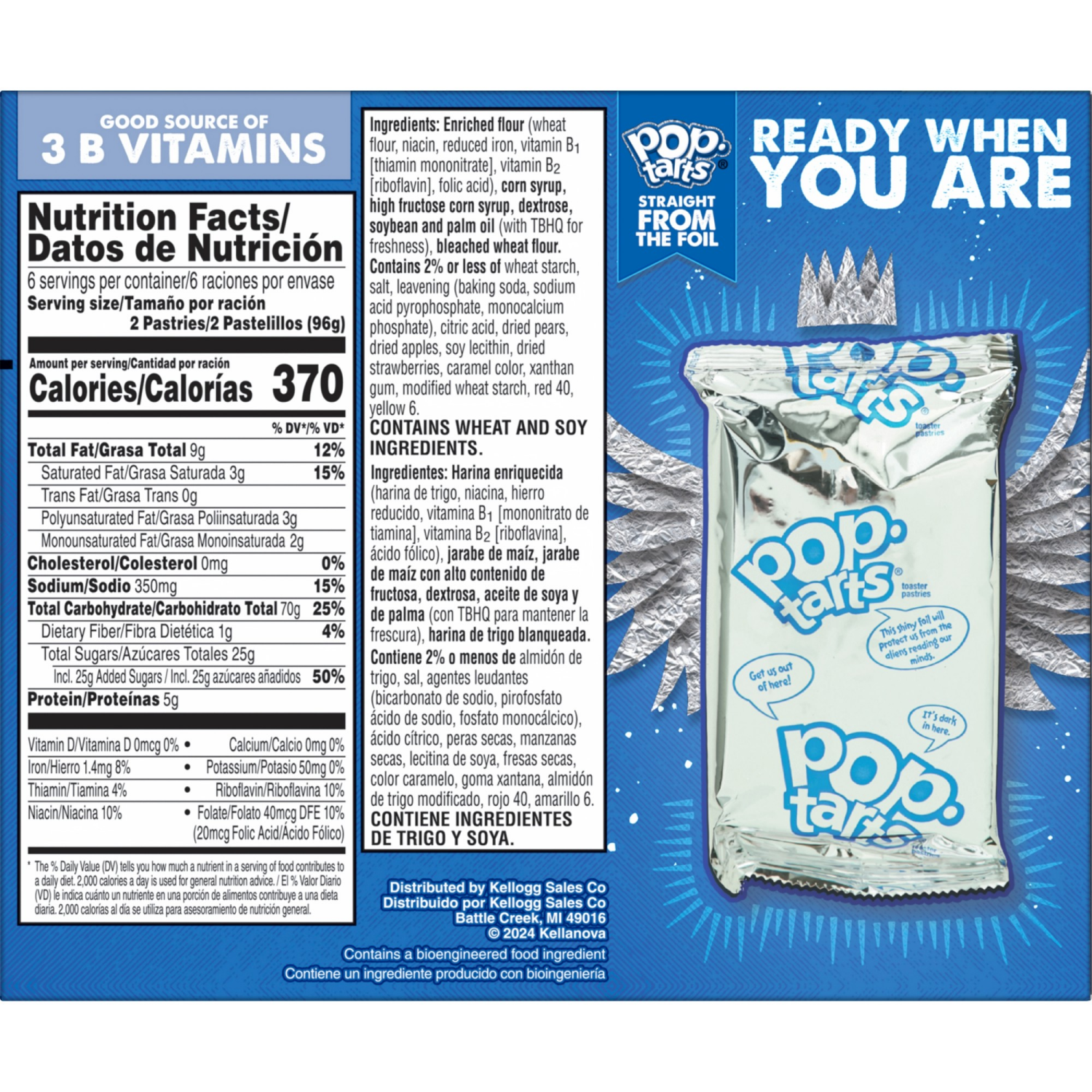slide 3 of 8, Pop-Tarts Toaster Pastries, Unfrosted, Strawberry, 12 ct