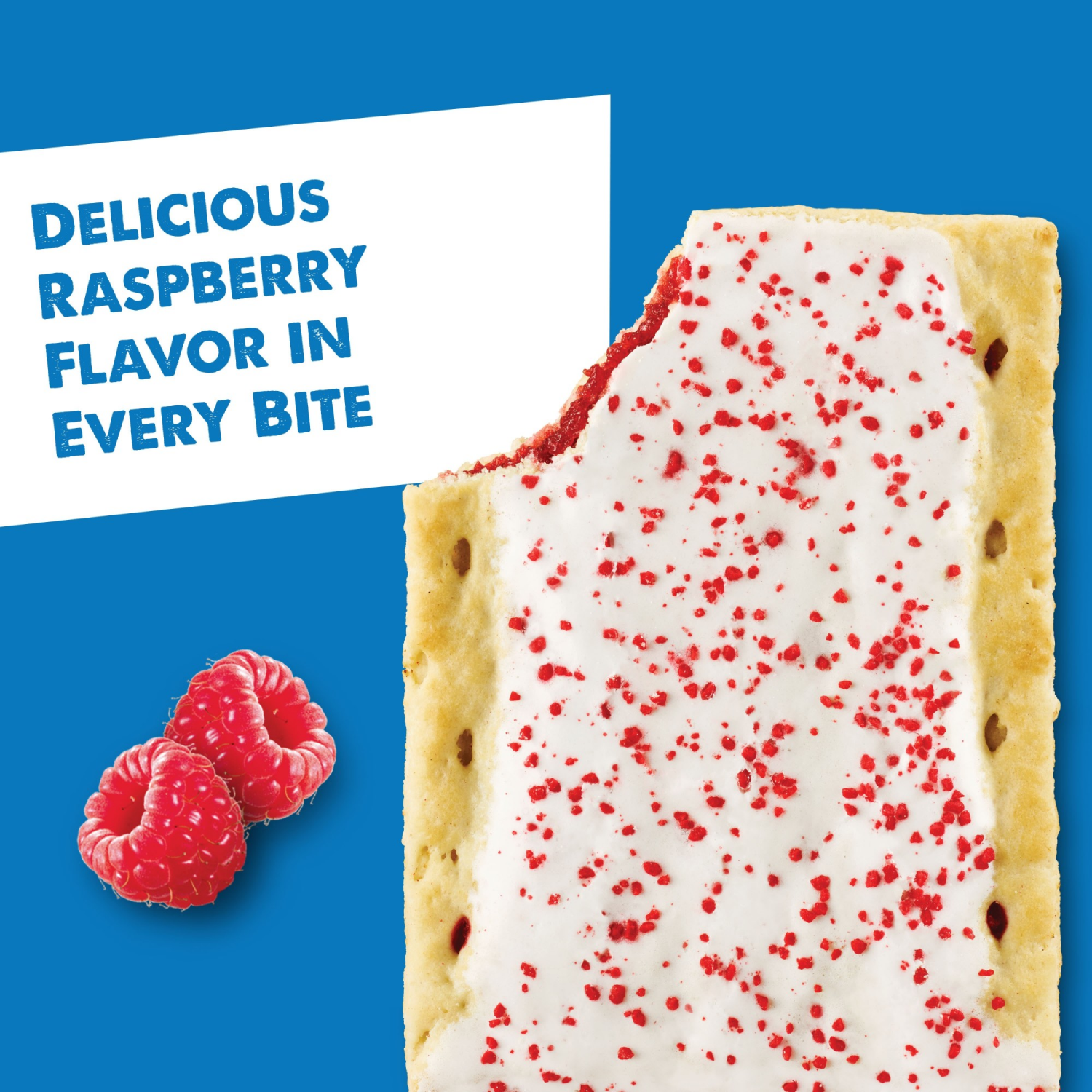 slide 7 of 8, Pop-Tarts Toaster Pastries Frosted Raspberry, 8 ct