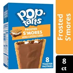 Pop-Tarts 8 Pack Frosted S'mores Toaster Pastries 8 ea
