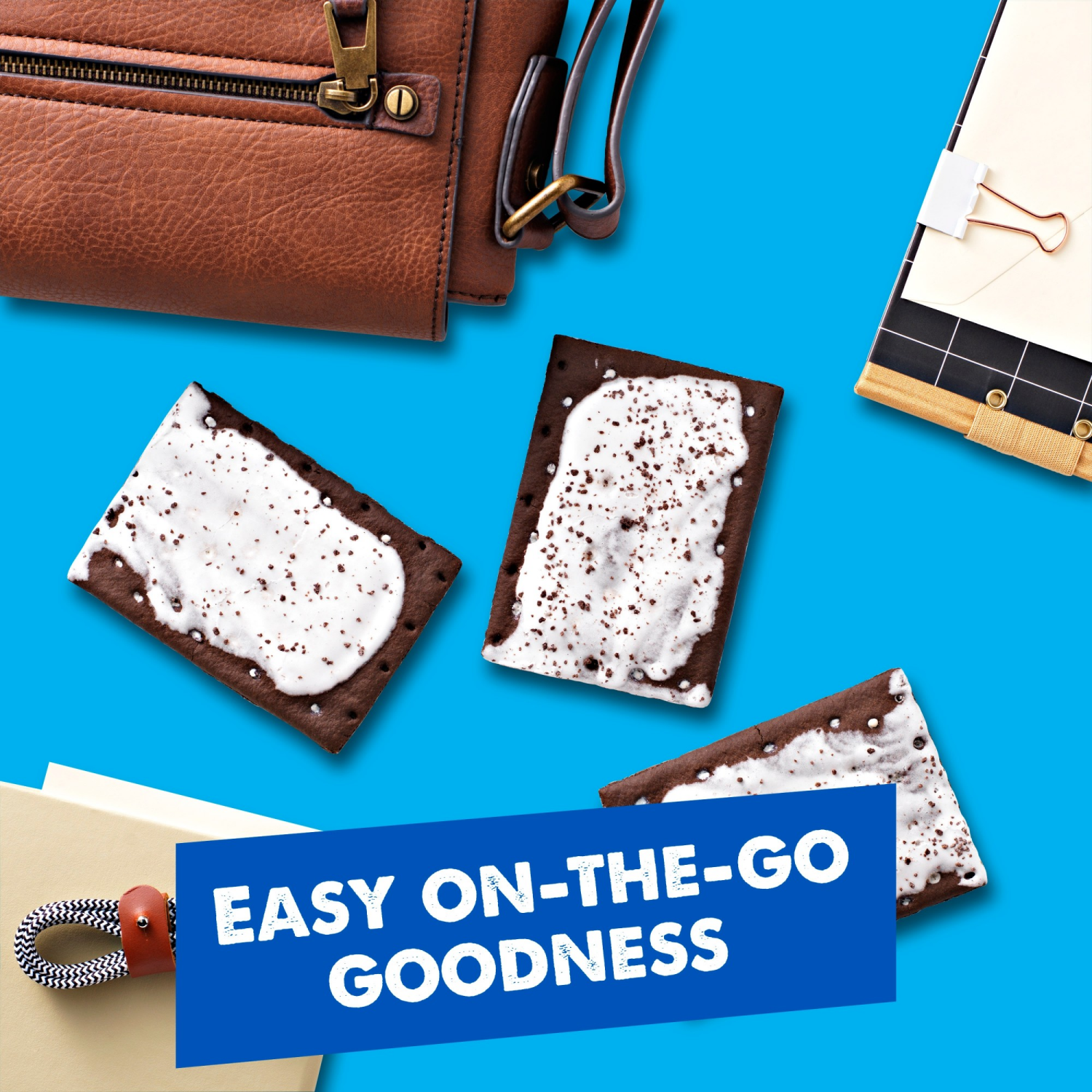 slide 2 of 8, Pop-Tarts Cookies and Creme Toaster Pastries, 12 ct
