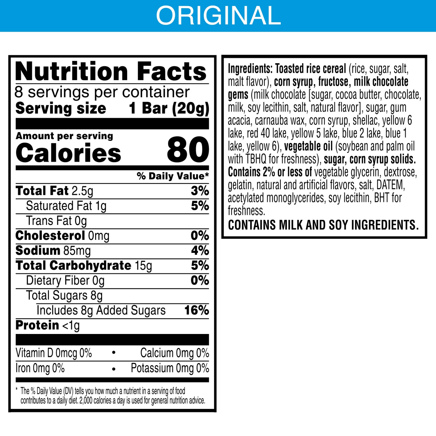 slide 7 of 8, Rice Krispies Treats Rainbow Marshmallow Snack Bars, 8 ct