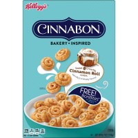 slide 9 of 29, Cinnabon Kellogg''s Cinnabon Cold Breakfast Cereal, 7 Vitamins and Minerals, Kids Snacks, Original, 8.7oz Box, 1 Box, 8.7 oz
