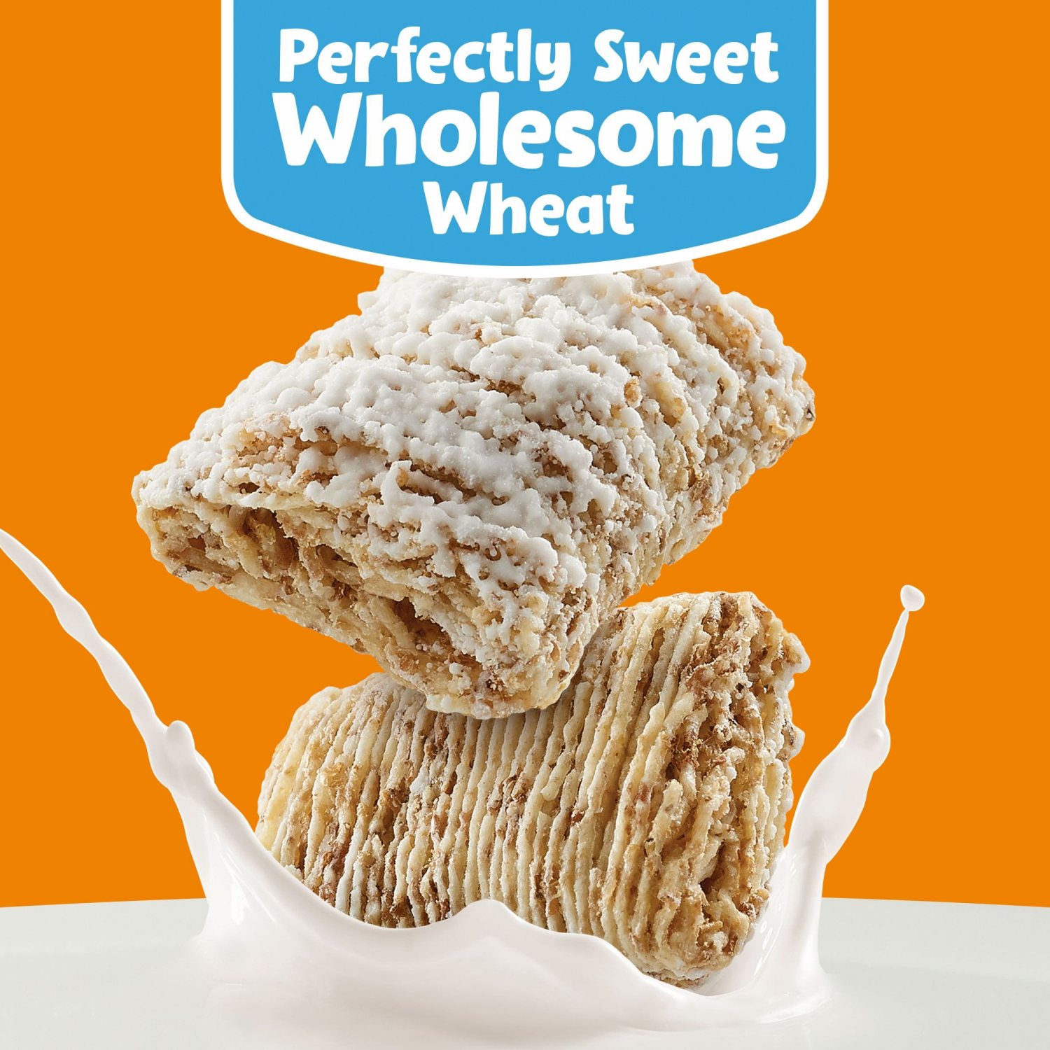 slide 7 of 8, Kellogg's Frosted Mini-Wheats Breakfast Cereal, Kids Cereal, Family Breakfast, Giant Size, Original, 29.5oz Box (1 Box), 29.5 oz