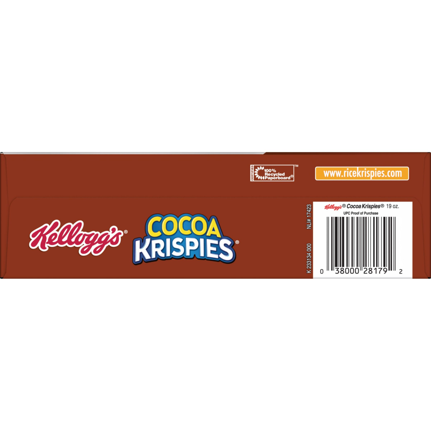 slide 3 of 8, Cocoa Krispies Kellogg's Cocoa Krispies Cold Breakfast Cereal Original, 19 oz, 19 oz