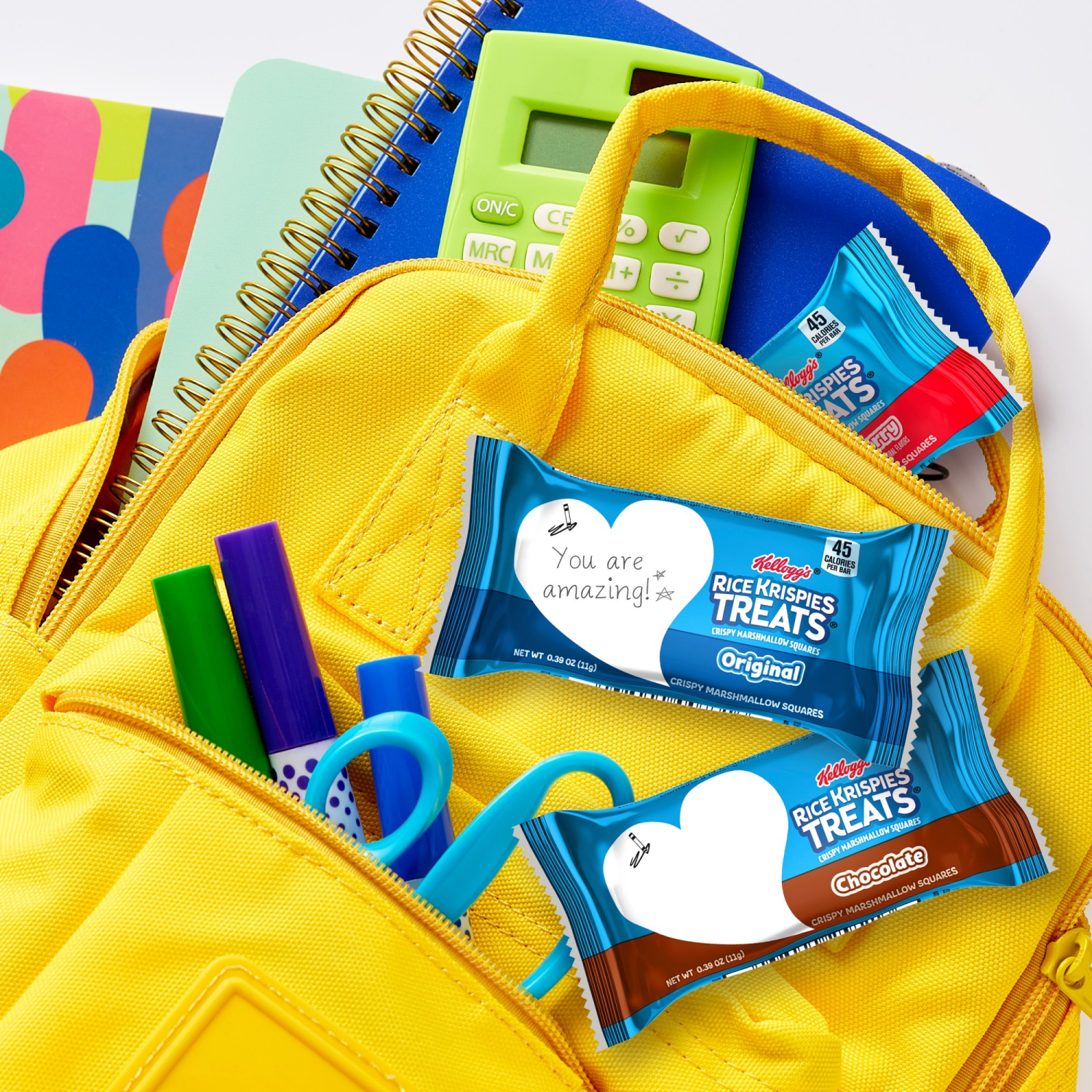 slide 8 of 8, Kellogg's Rice Krispies Treats Squares 3 Flavors 20.17oz, 52 ct