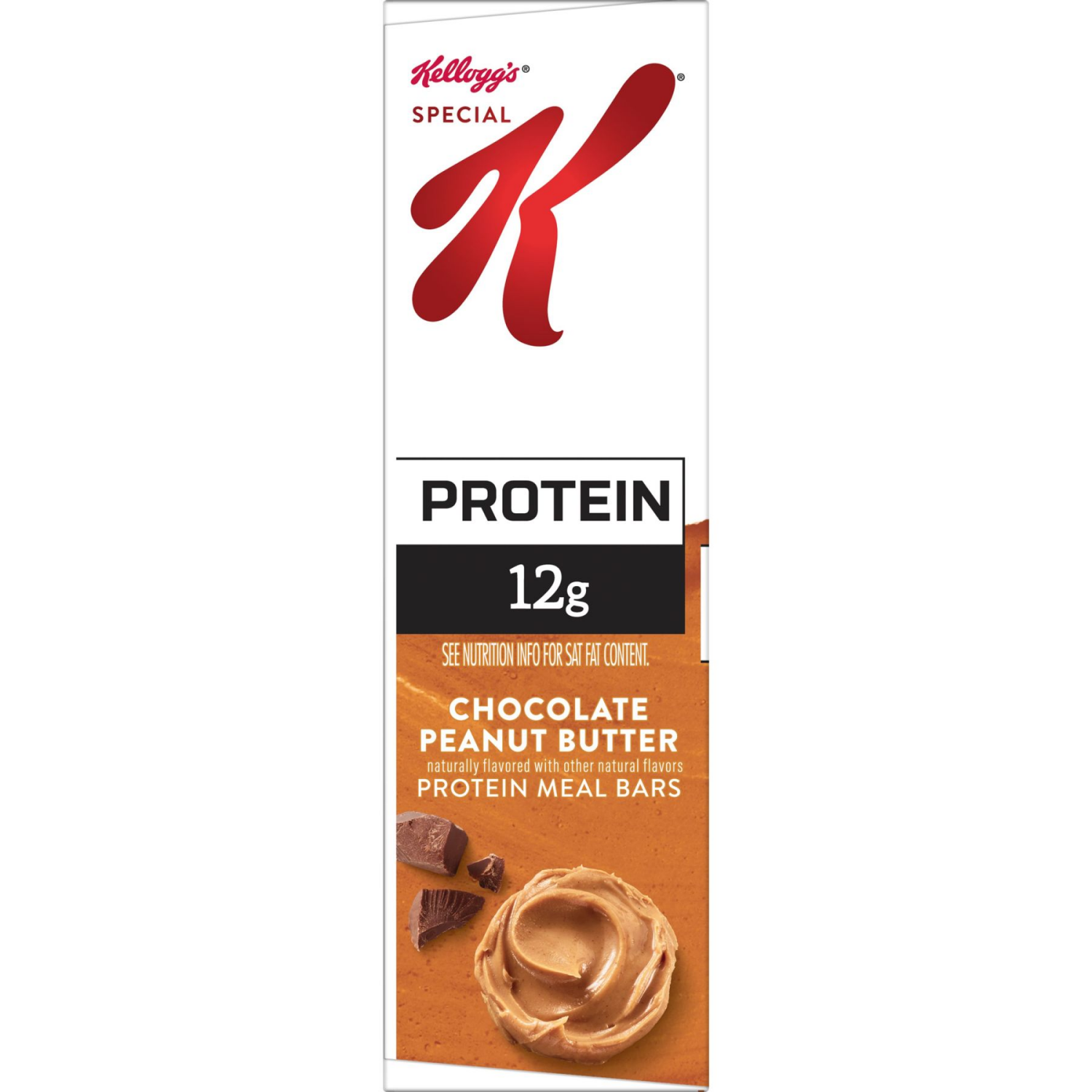 slide 5 of 8, Special K Bar Protein Meal Bars Chocolate Peanut Butter, 6 ct