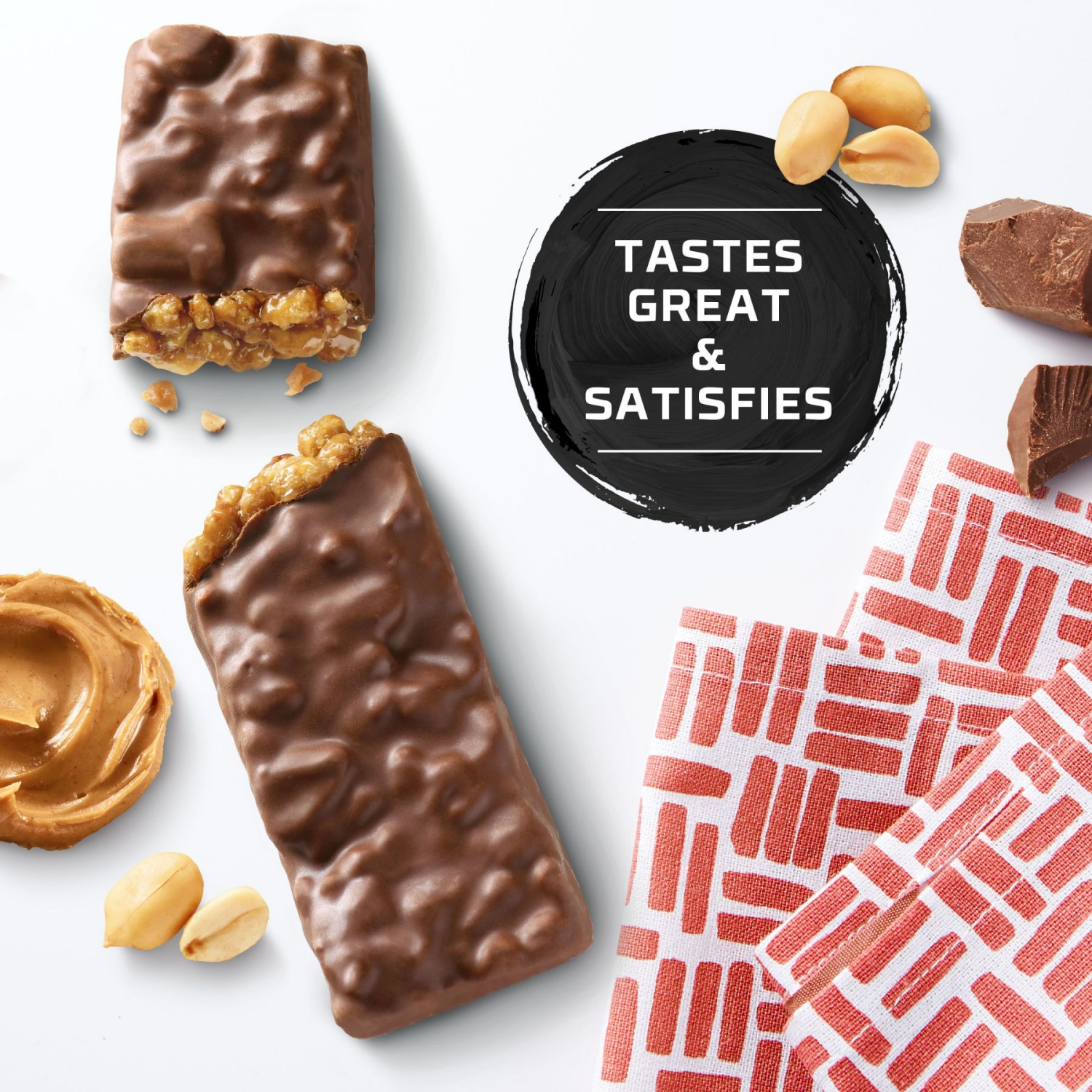 slide 6 of 8, Special K Bar Protein Meal Bars Chocolate Peanut Butter, 6 ct