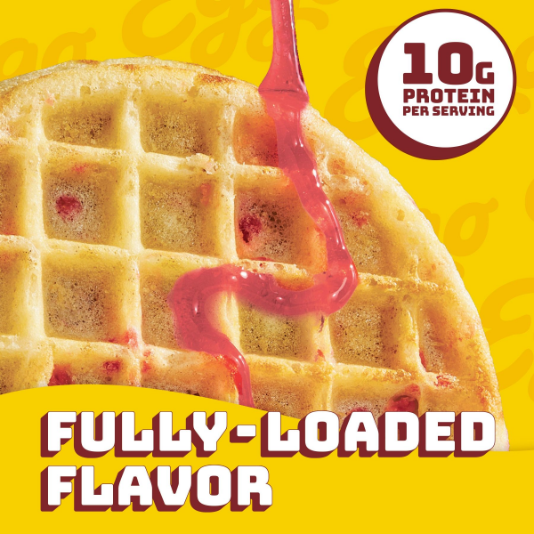 slide 15 of 29, Eggo Fully Loaded Strawberry Delight Waffles 12.3 Ounces, 12.3 oz