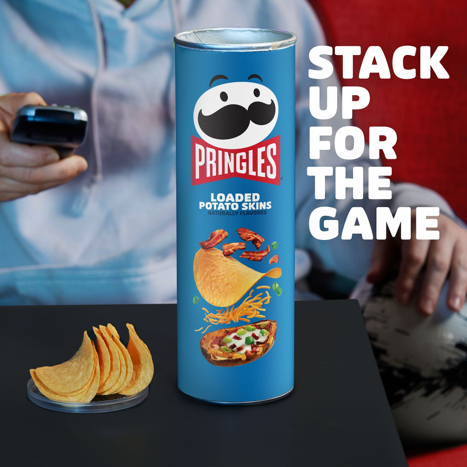 slide 5 of 5, Pringles Loaded Potato Skins, 5.6 oz