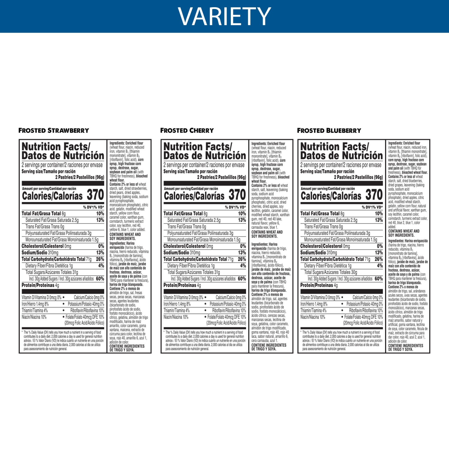 slide 7 of 8, Pop-Tarts Toaster Pastries Variety Pack, 12 ct, 12 ct