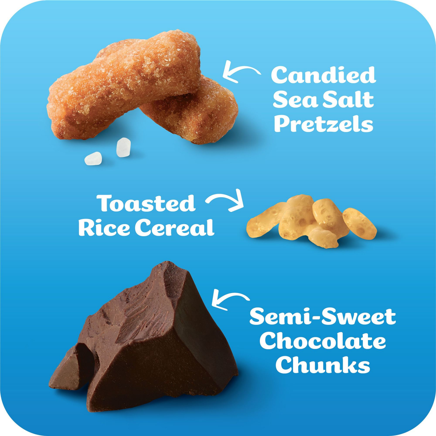 slide 2 of 5, Rice Krispies Treats Squares Chocolate Sea Salt 5oz, 6 ct