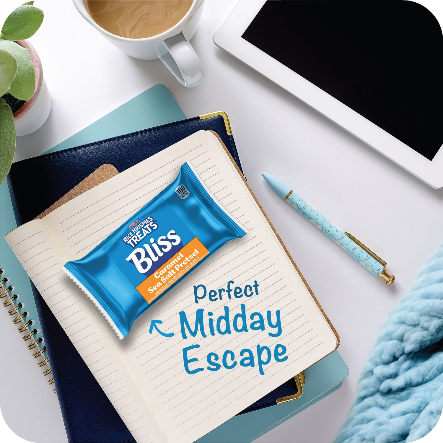 slide 5 of 5, Rice Krispies Treats Squares Caramel Pretzel 5oz, 6 ct