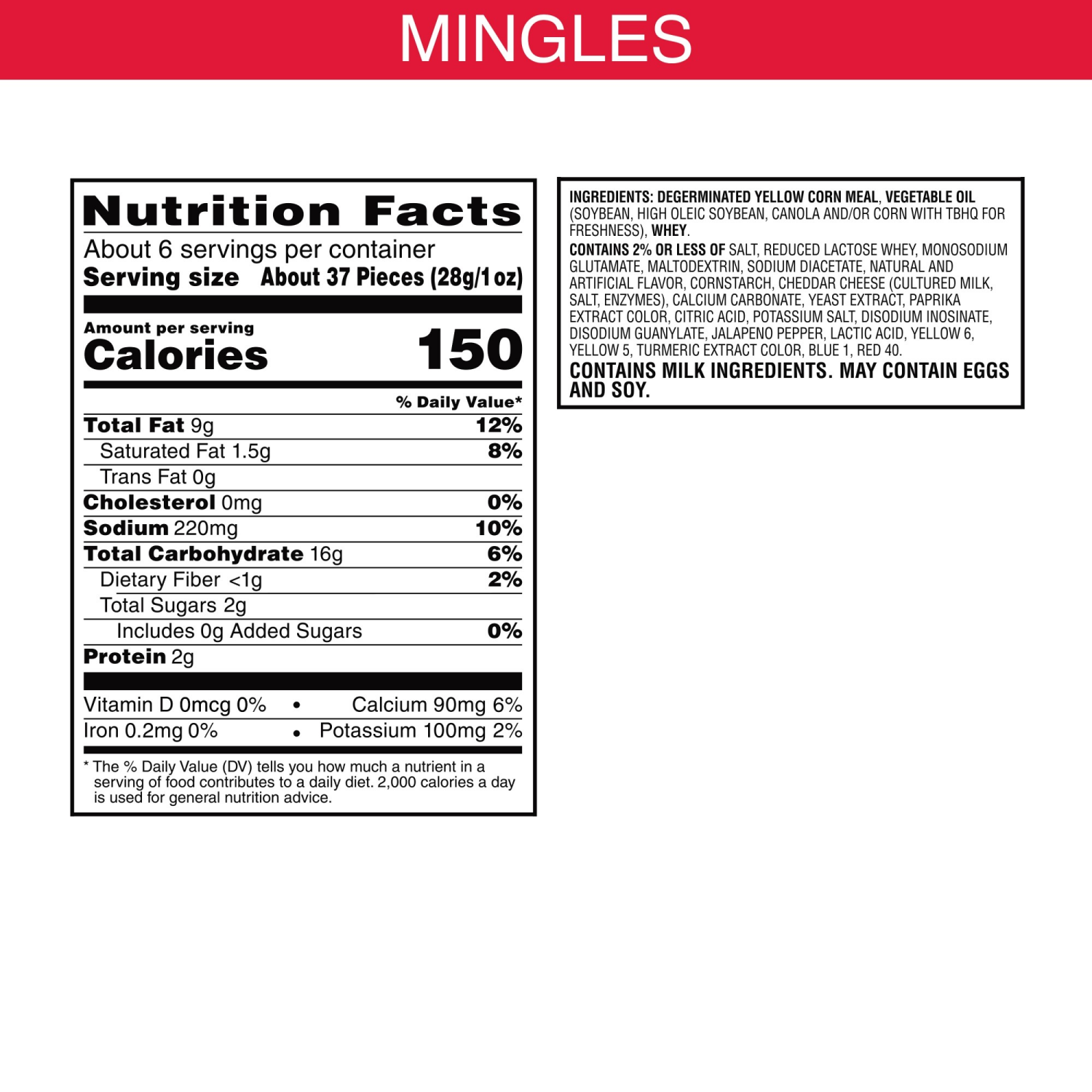 slide 3 of 4, Pringles Mingles Puffed Snacks Jalapeno and Queso, 5.5 oz