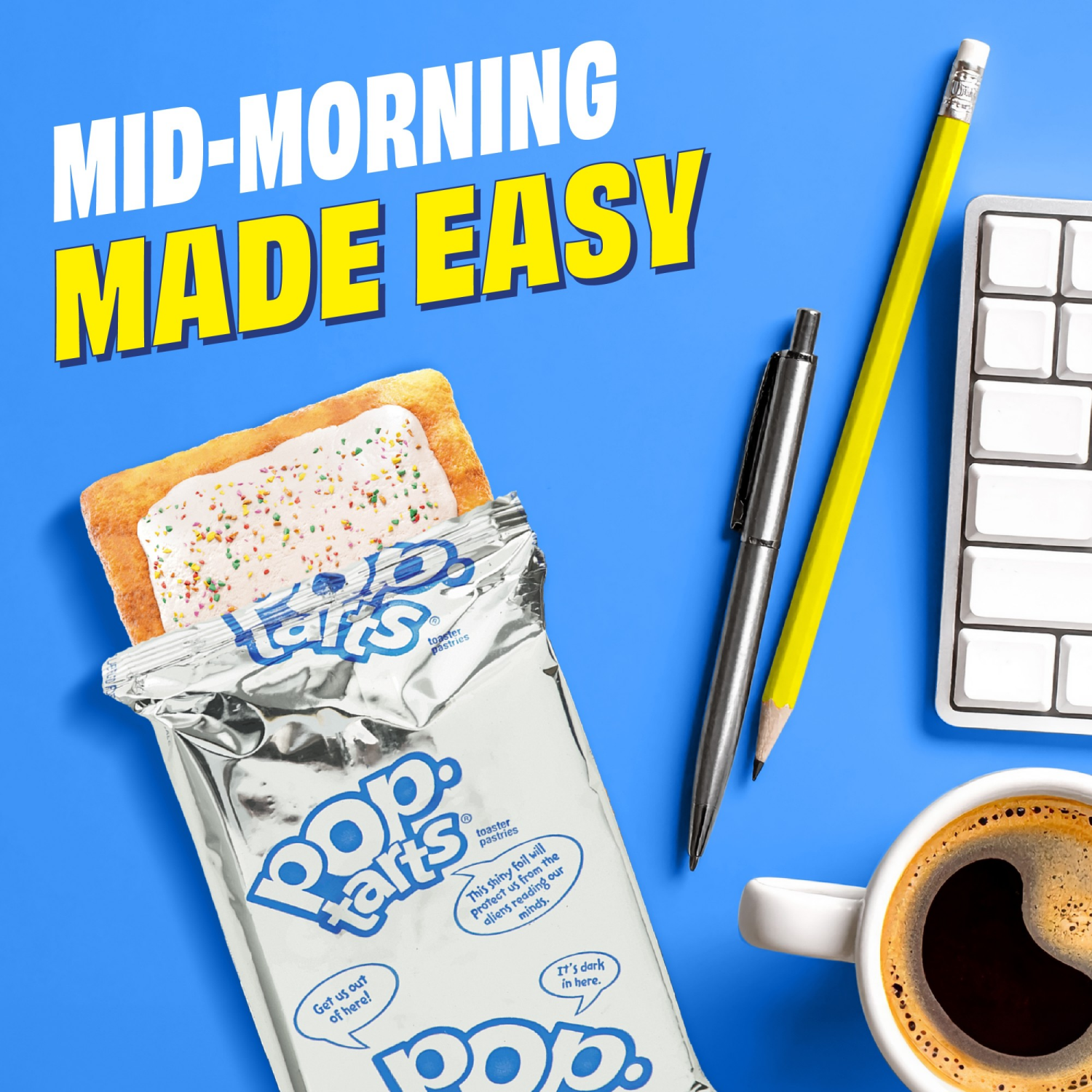 slide 2 of 8, Pop-Tarts Strawberry Protein 14.3oz, 8 ct