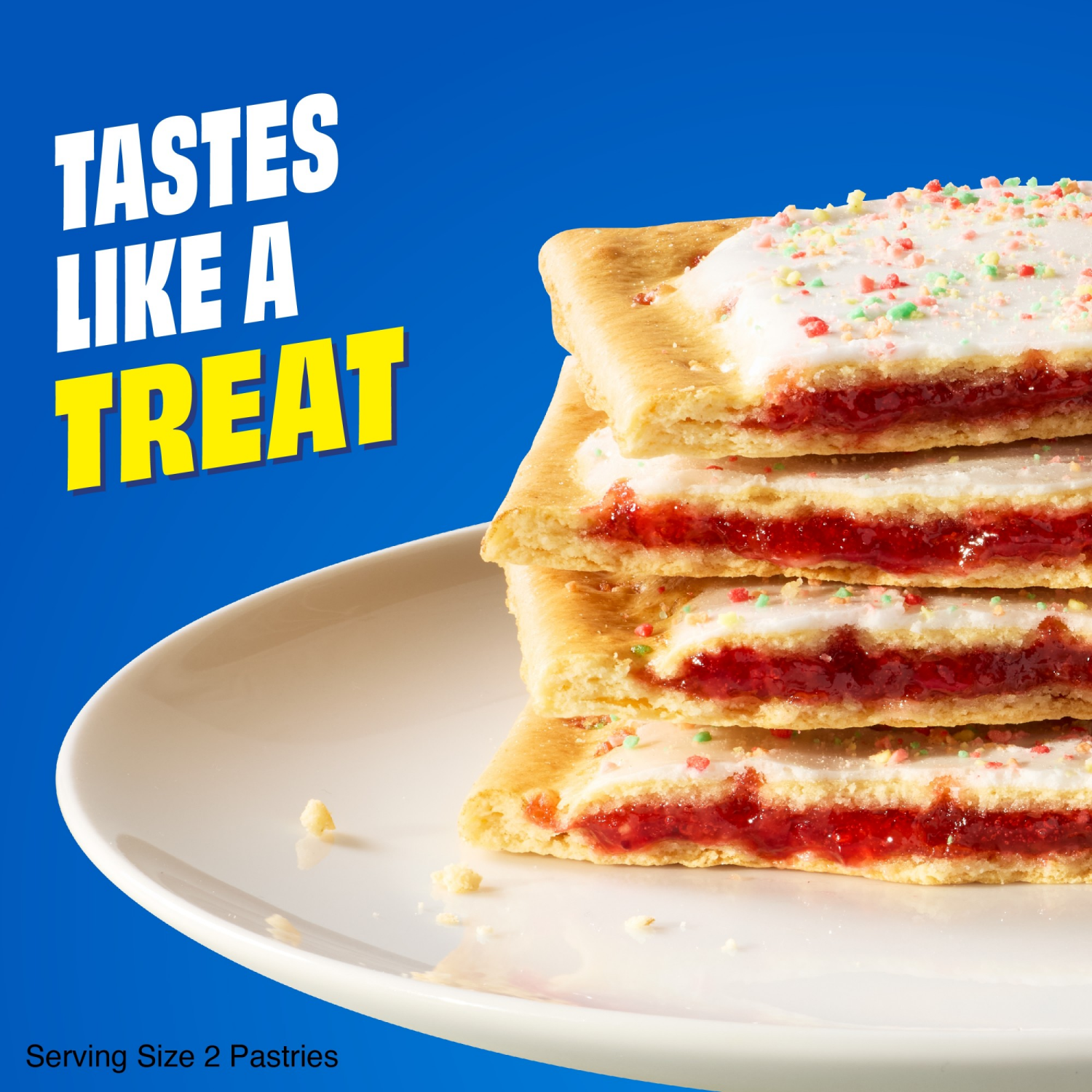 slide 7 of 8, Pop-Tarts Strawberry Protein 14.3oz, 8 ct