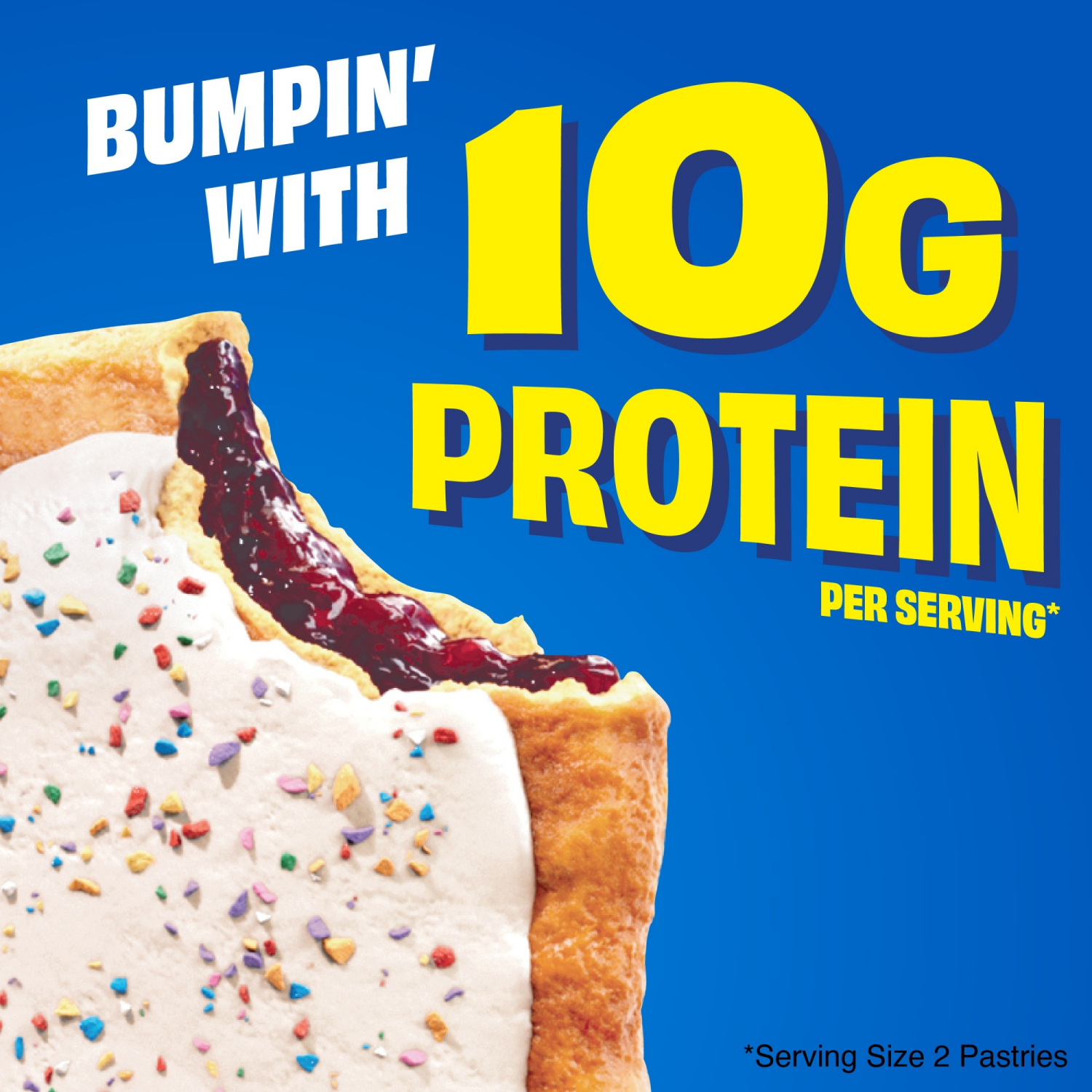 slide 6 of 8, POP TARTS Pop Tart Protein Blueberry 8ct 14.39 Oz, 8 ct, 14.39 oz