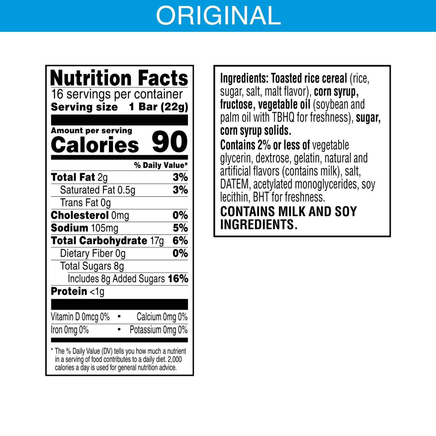 slide 7 of 8, Rice Krispies Treats Crispy Marshmallow Squares Original, 16 ct