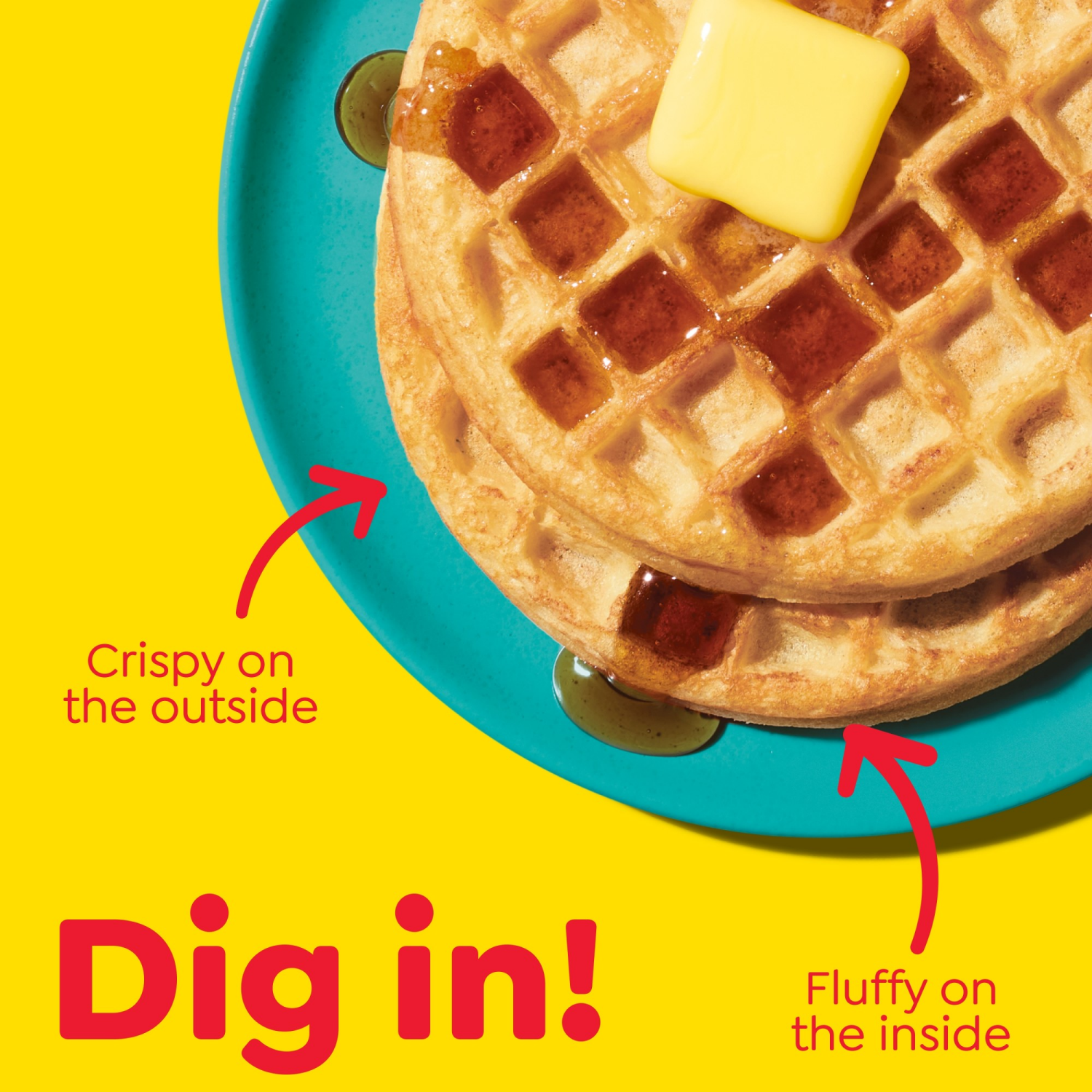 slide 2 of 8, Eggo Kellogg's Eggo Buttermilk Frozen Waffles, 24 ct