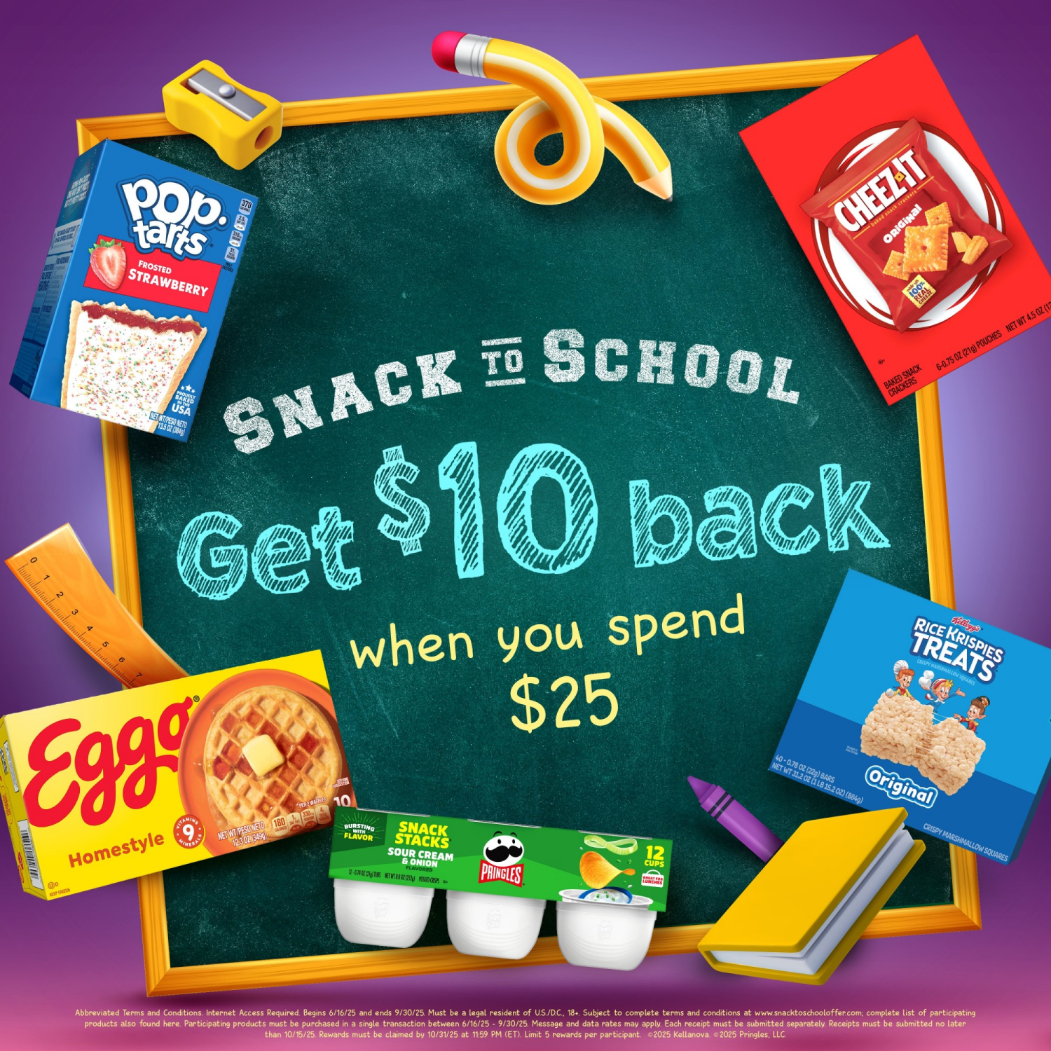 slide 6 of 8, Eggo Kellogg's Eggo Buttermilk Frozen Waffles, 24 ct