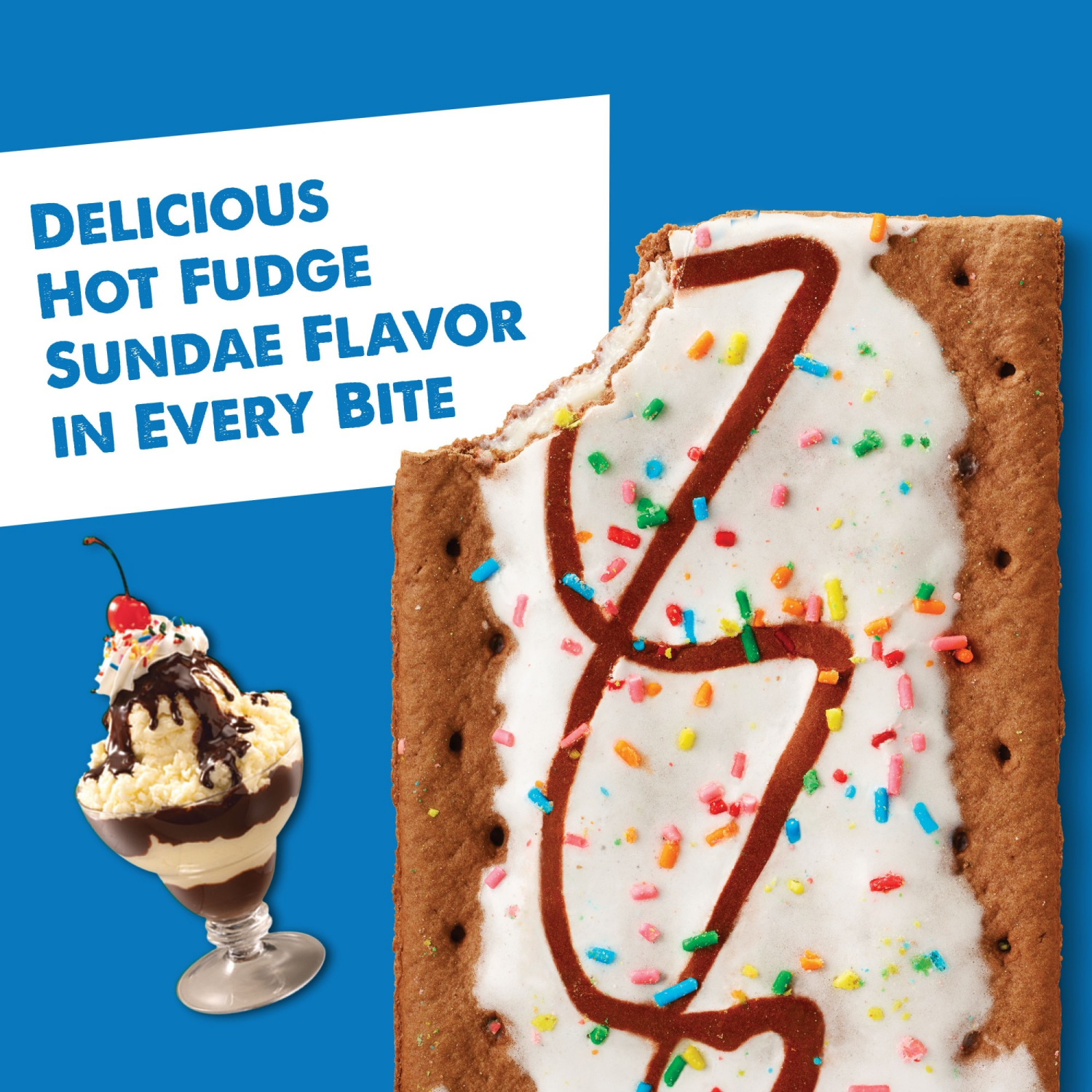 slide 4 of 8, Pop-Tarts Frosted Hot Fudge Sundae Toaster Pastries, 8 ct