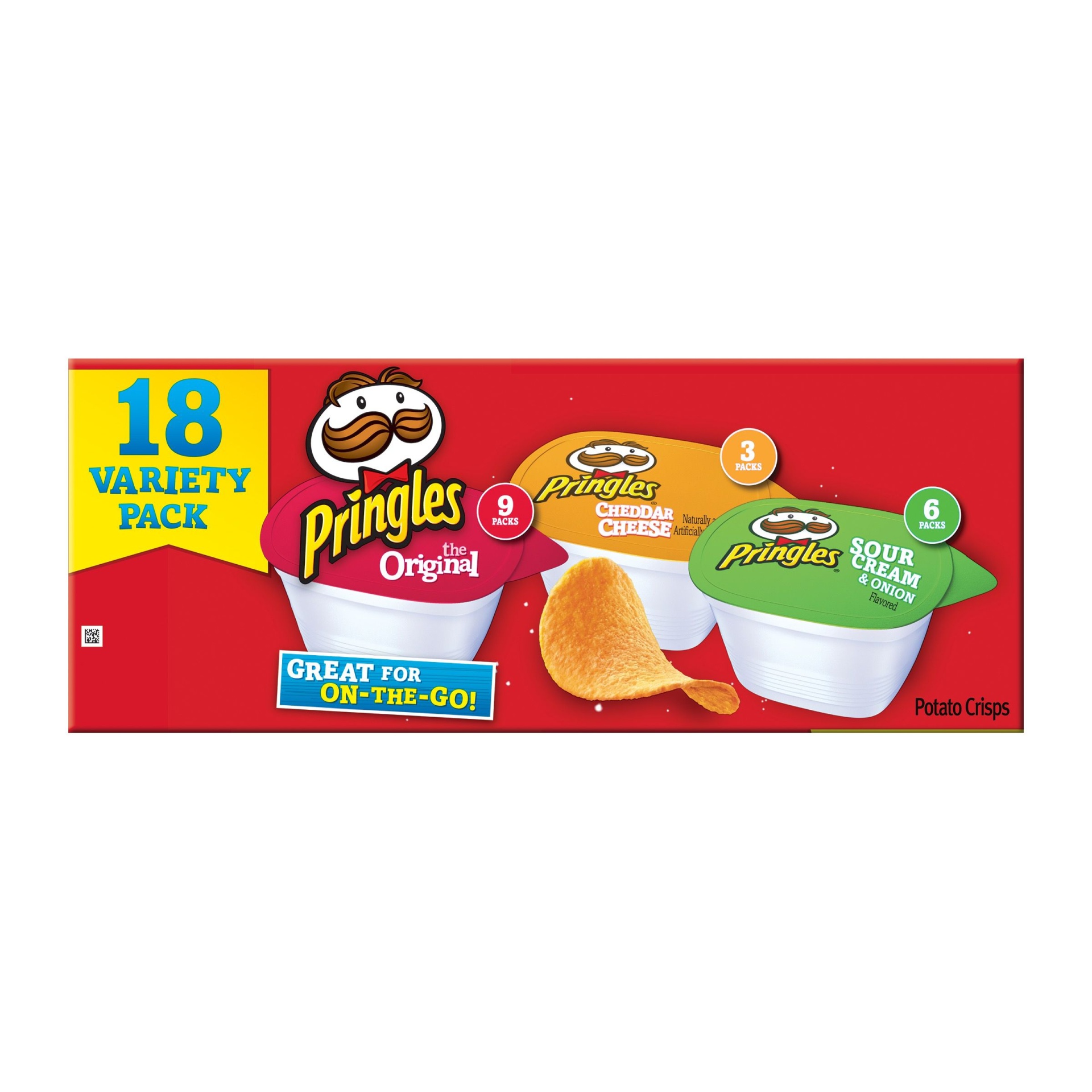 slide 2 of 7, Pringles Variety Pack Potato Crisps 18 Ct Pack, 12.69 oz