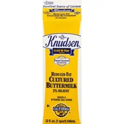 Knudsen Reduced Fat Cultured Buttermilk - 32 fl oz