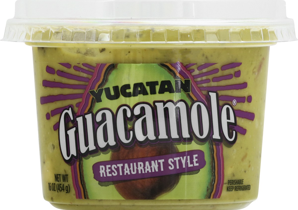 slide 1 of 9, Yucatan Medium Restaurant Style Guacamole 16 oz, 16 oz