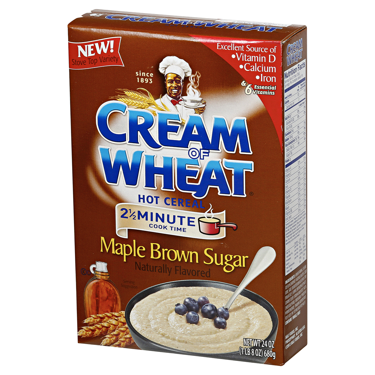 Cream of Wheat Maple Brown Sugar Hot Cereal 24 oz Shipt