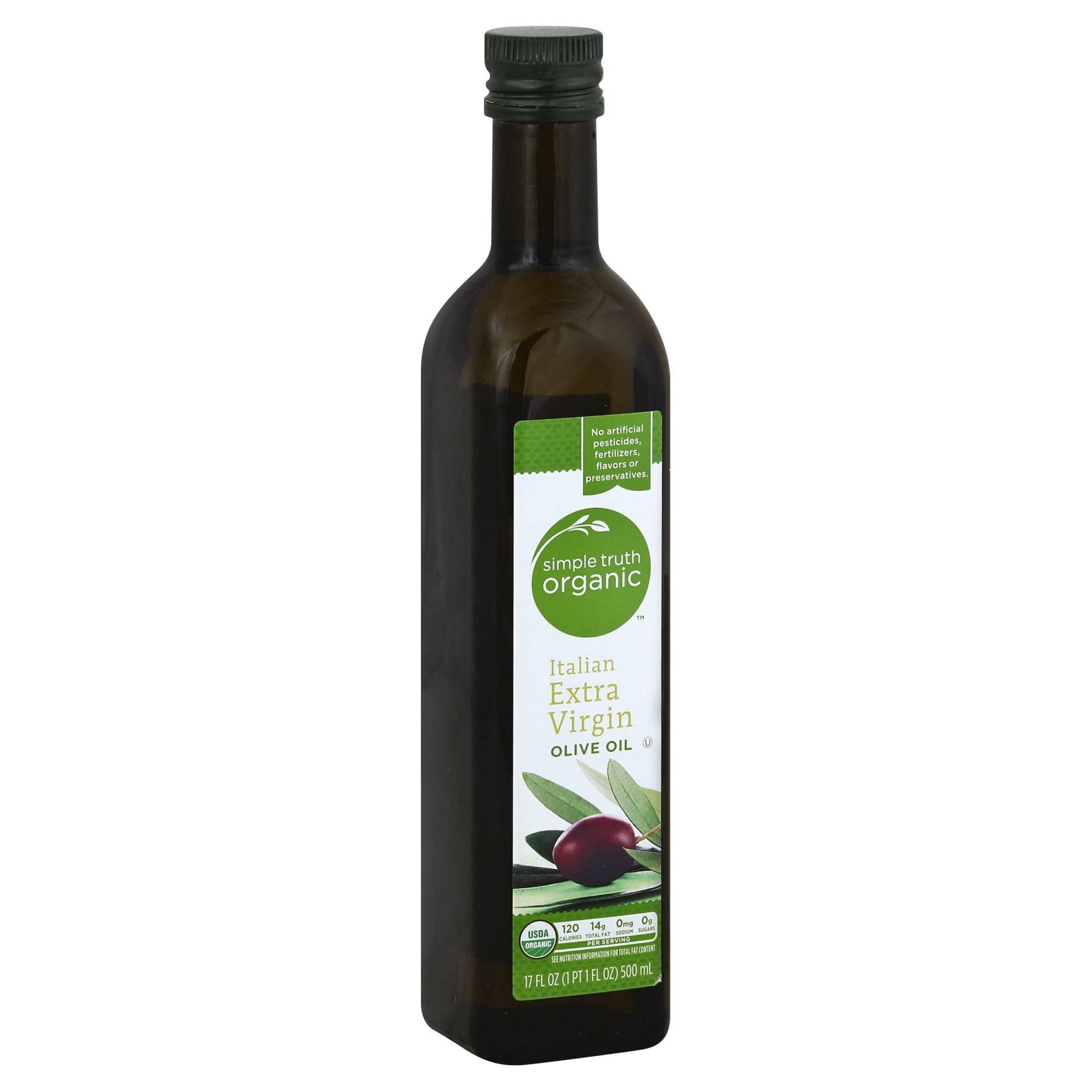 slide 1 of 1, Simple Truth Organic Italian Extra Virgin Olive Oil, 17 fl oz