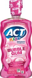 ACT Kids Anticavity Bubble Gum Blowout Fluoride Rinse 16.9 oz