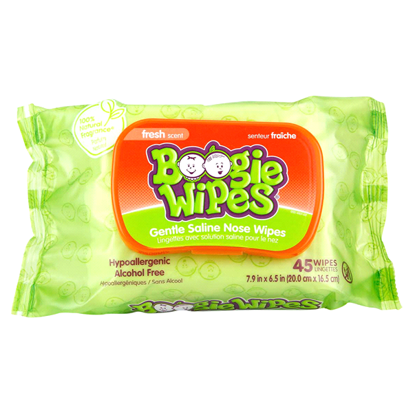 slide 1 of 1, Boogie Wipes Fresh Scent, 45 ct