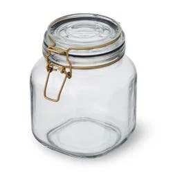 Kamenstein Preserve Clamp Jar - Black - 33.8 oz