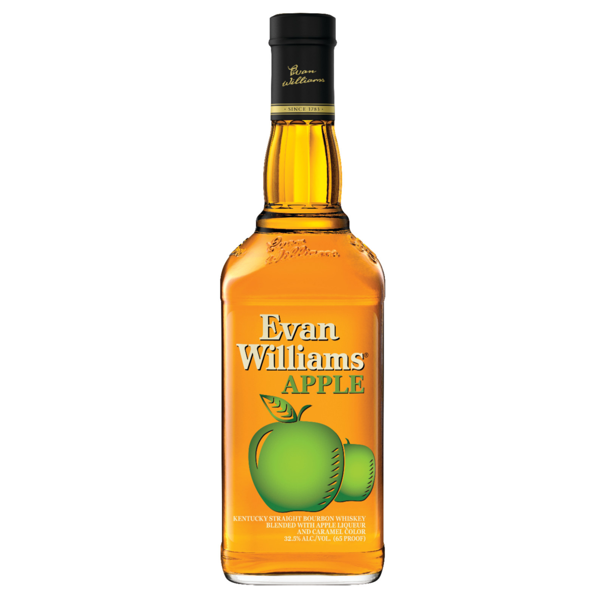 slide 1 of 2, Evan Williams Apple, 750 ml