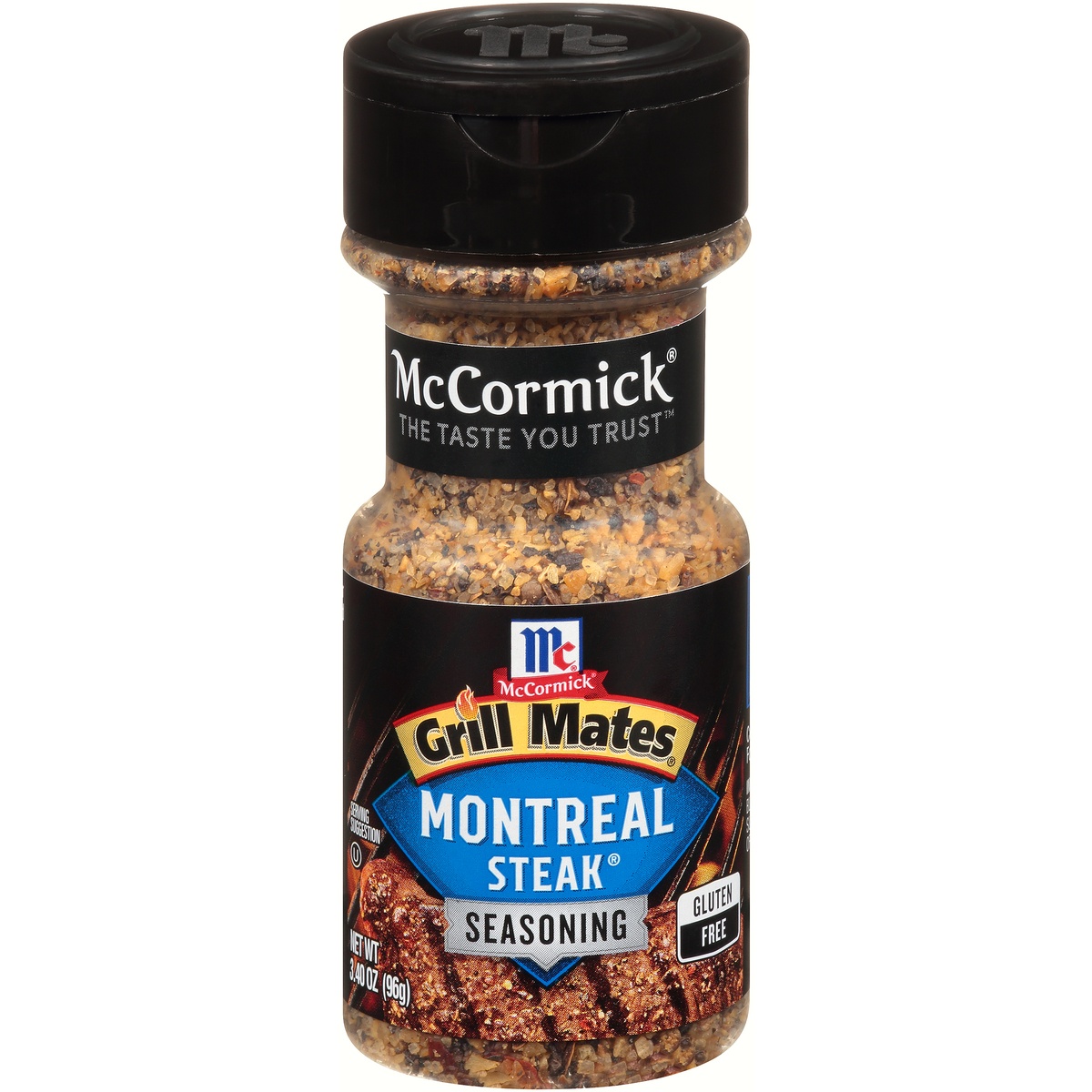 slide 1 of 8, McCormick Grill Mates Montreal Steak Seasoning, 3.4 oz