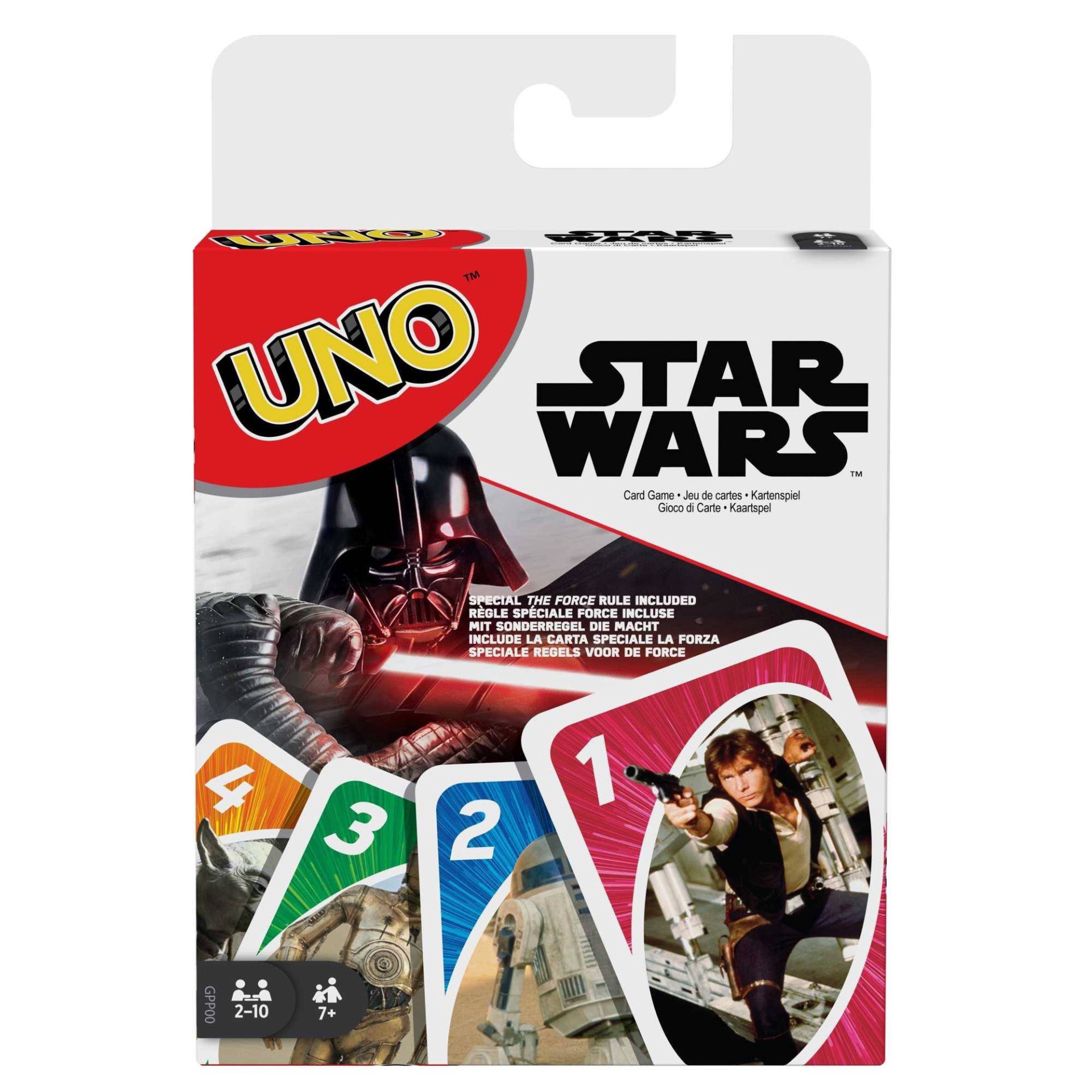 slide 1 of 4, Star Wars UNO Star Wars Card Game, 1 ct