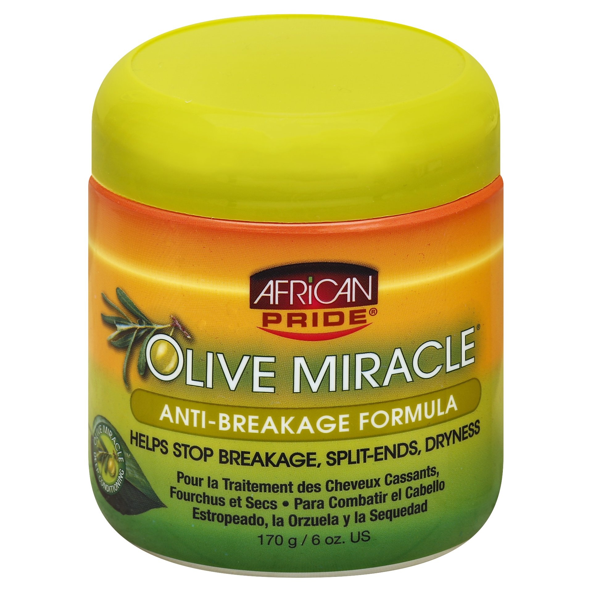 slide 1 of 1, Aafrican Pride Olive Miracle Anti-Breakage Formula, 6 fl oz