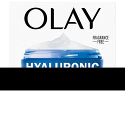 Olay Hyaluronic Acid Face Moisturizer, Instant Hydration for Women, Fragrance-Free - Dry Skin Solution, Glowing, Smoothing, Plumping, Renewing - Niacinamide, Amino Peptides 1.7 Oz