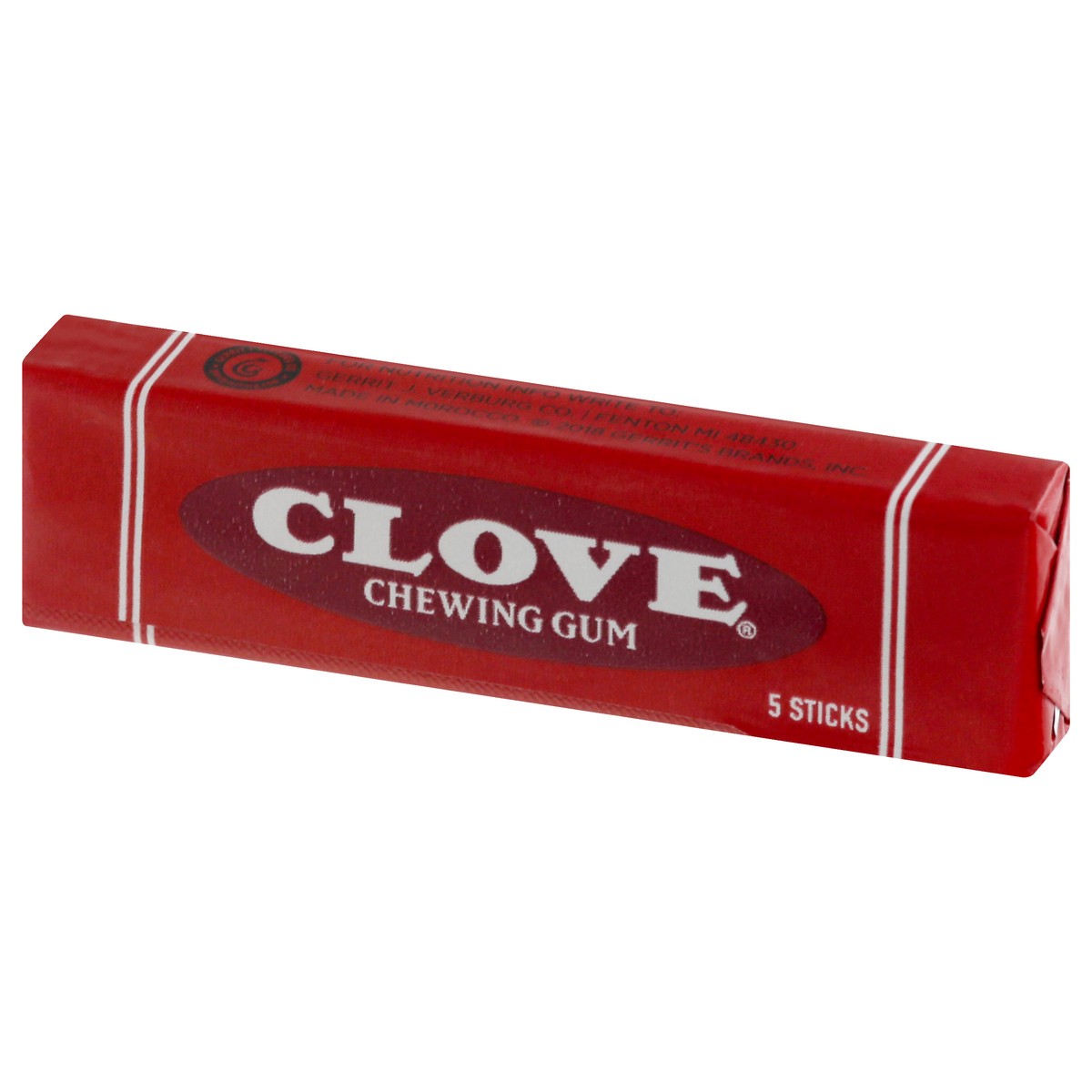 slide 5 of 12, Clove Chewing Gum 5 ea, 5 ct