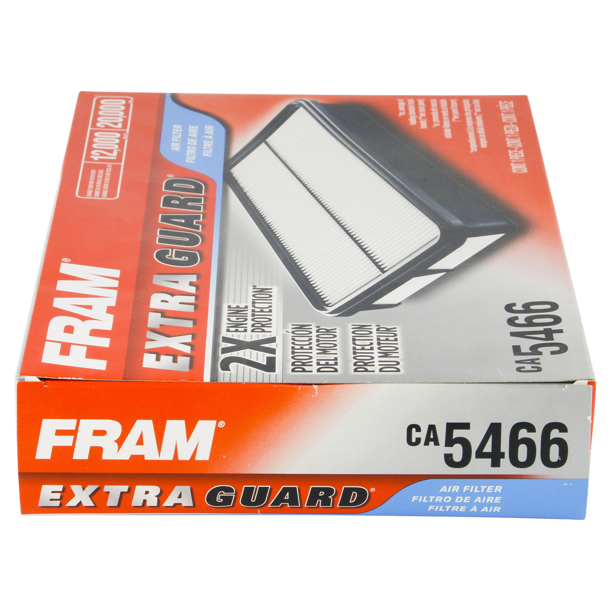 slide 2 of 6, Fram Extra Guard Air Filter CA5466, 1 ct