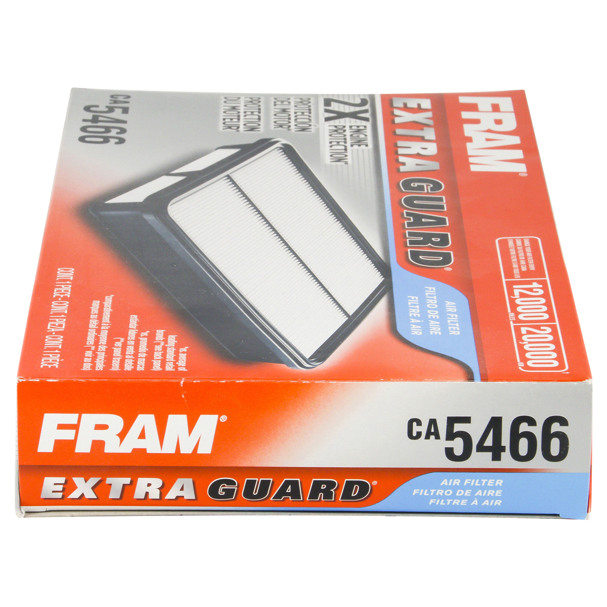 slide 3 of 6, Fram Extra Guard Air Filter CA5466, 1 ct