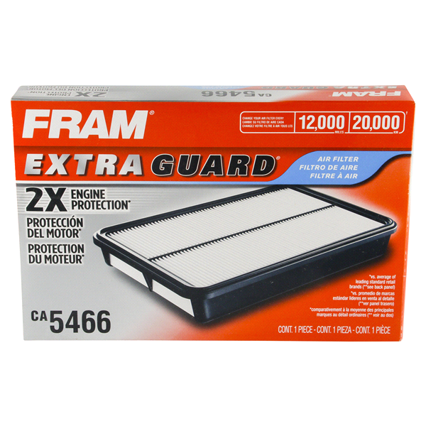 slide 1 of 6, Fram Extra Guard Air Filter CA5466, 1 ct