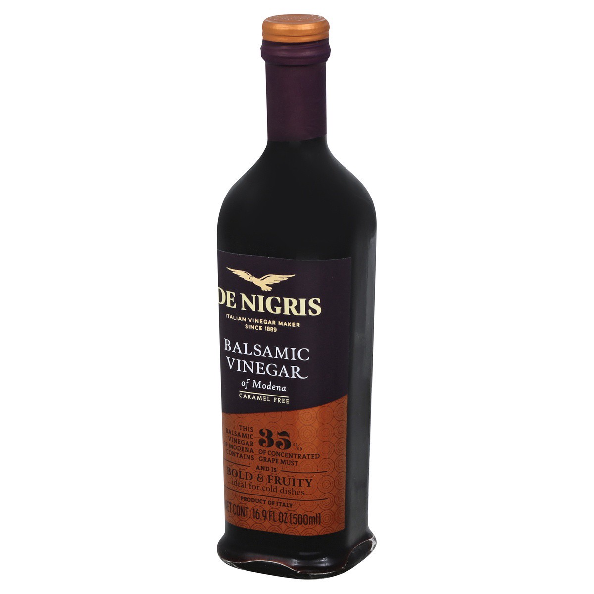 slide 9 of 9, De Nigris Vinegar 16.9 oz, 16.9 fl oz