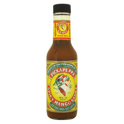 slide 1 of 2, Pickapeppa Spicy Mango Sauce, 5 oz