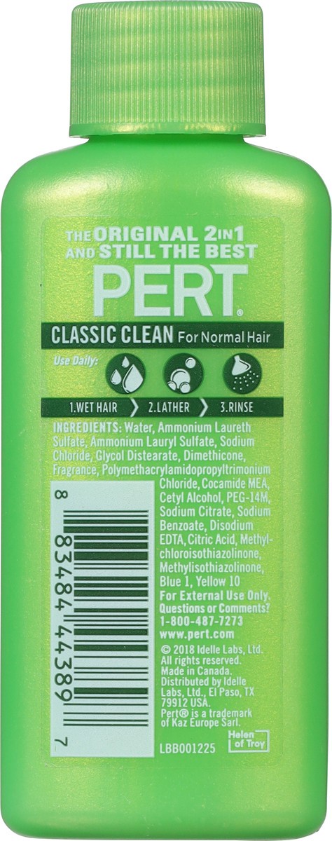 slide 9 of 9, Pert Plus Shampoo/Cond, 1.7 oz