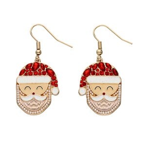 slide 1 of 1, Iam Red Earring, 1 ct