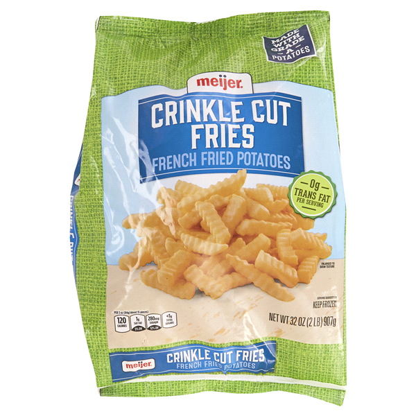 Meijer Crinkle Cut French Fries 32 oz | Shipt