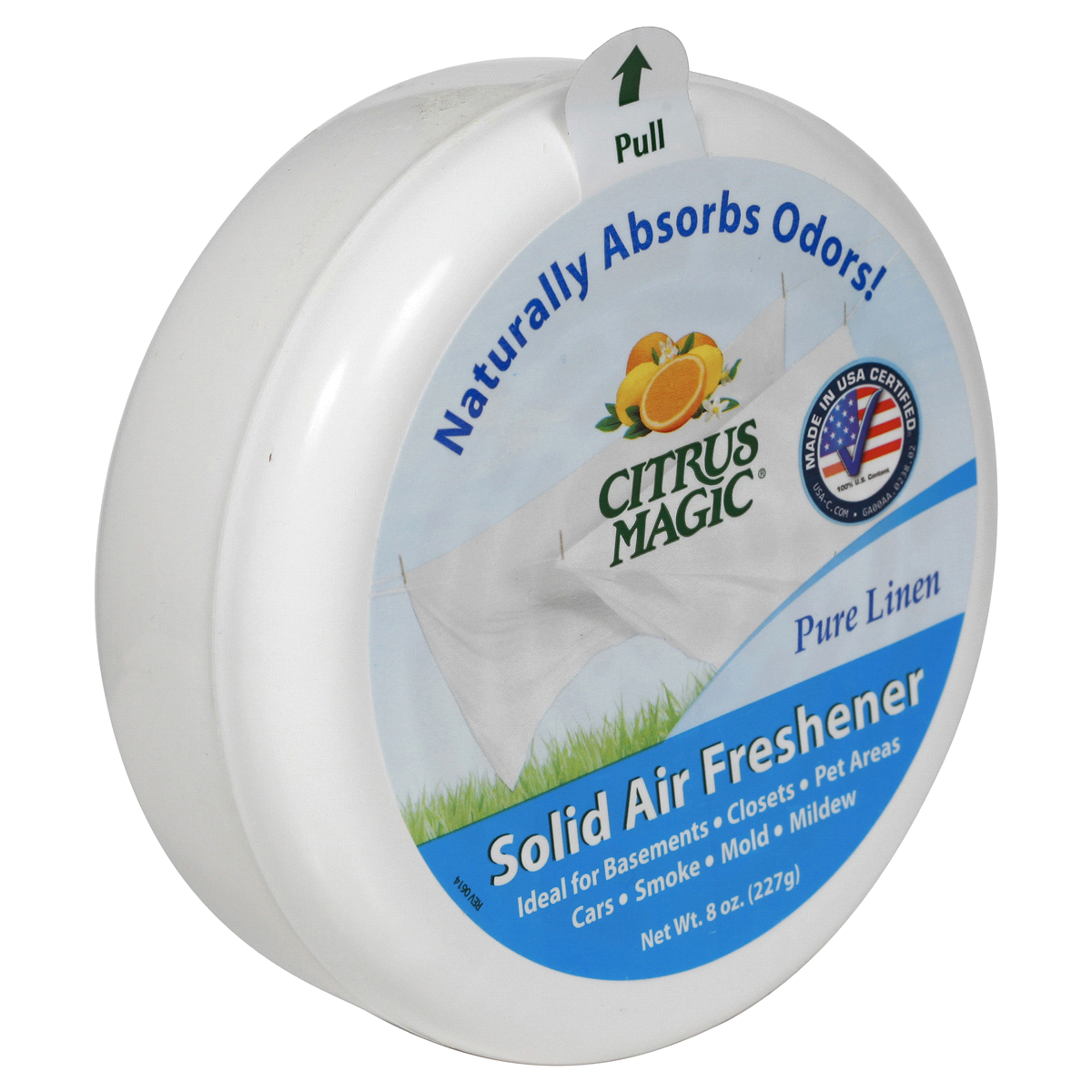 slide 3 of 3, Citrus Magic Linen Air Freshner, 8 oz