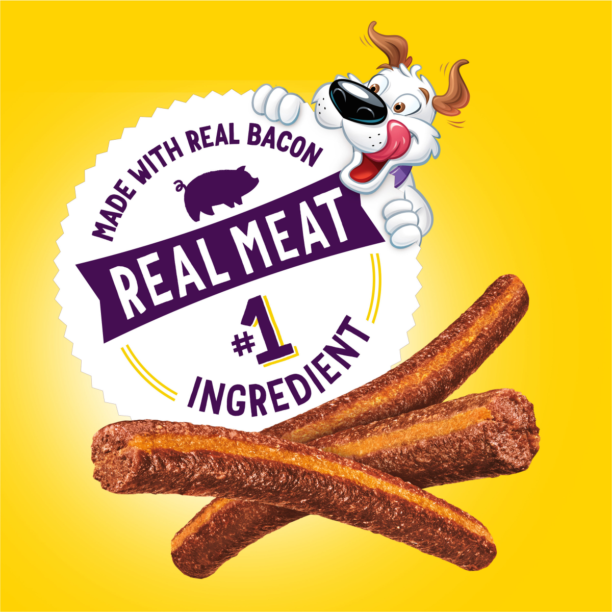 slide 4 of 7, Beggin'' Flavor Stix Treats for Dogs With Bacon and Cheddar Jack Flavor, 6 oz