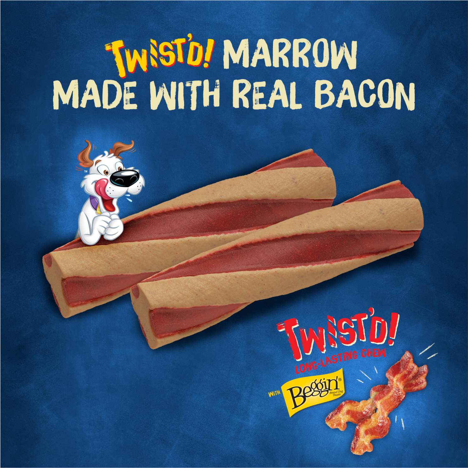 slide 7 of 8, Beggin' Purina Busy with Beggin’ Twist’d Adult Dog Chew Bone Treats - (2) 6 ct. Pouches, 6 ct